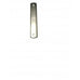 8.25" x 1.5" x .25" Zinc Flat Plate w/ 7/16" Holes