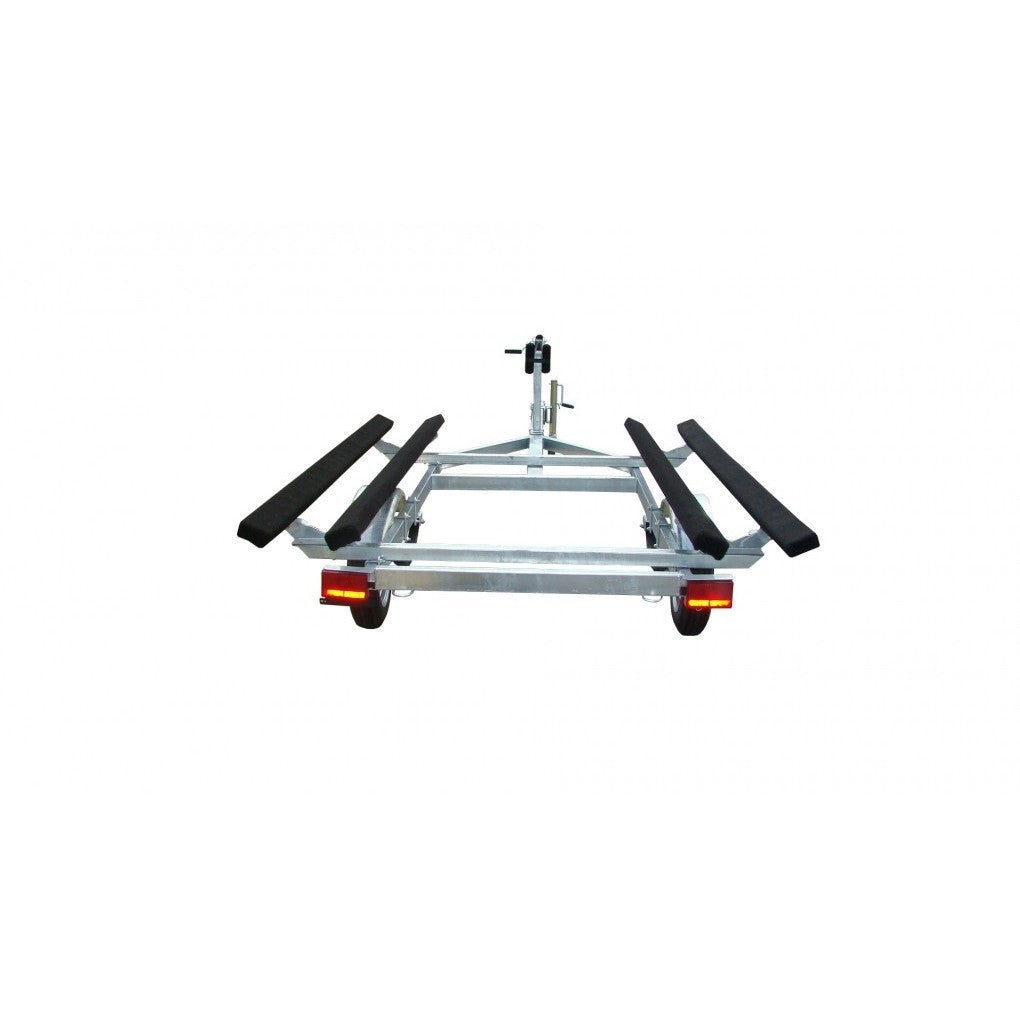 PT1400 | Galvanized Trailer for Mini-Pontoon Boat