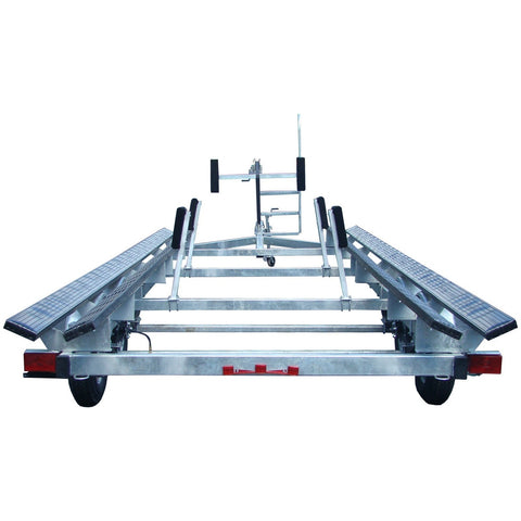 PT2224G | Galvanized Trailer for 24' Pontoon Boat