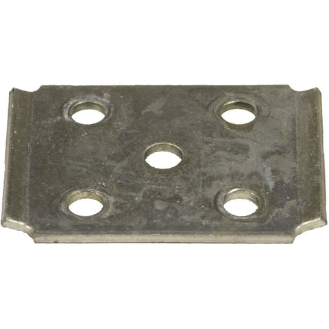 Galvanized Tie Plate for 2" Square Axle Tubing